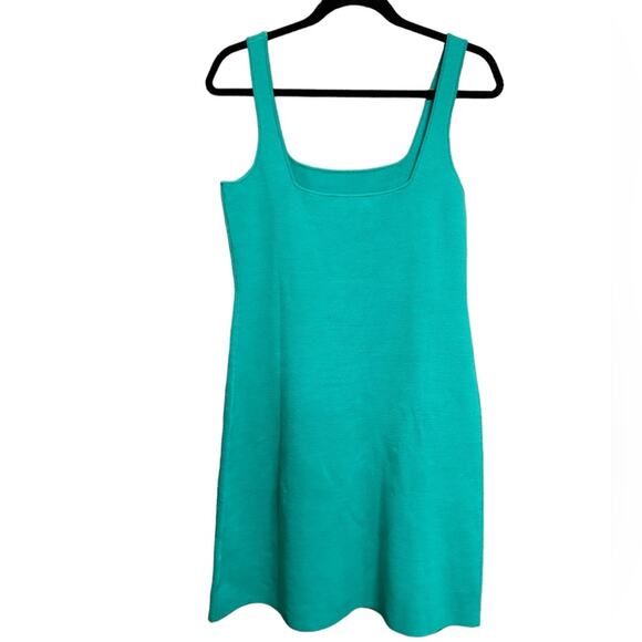 J. Crew Green Mini Dress - Picture 4 of 6